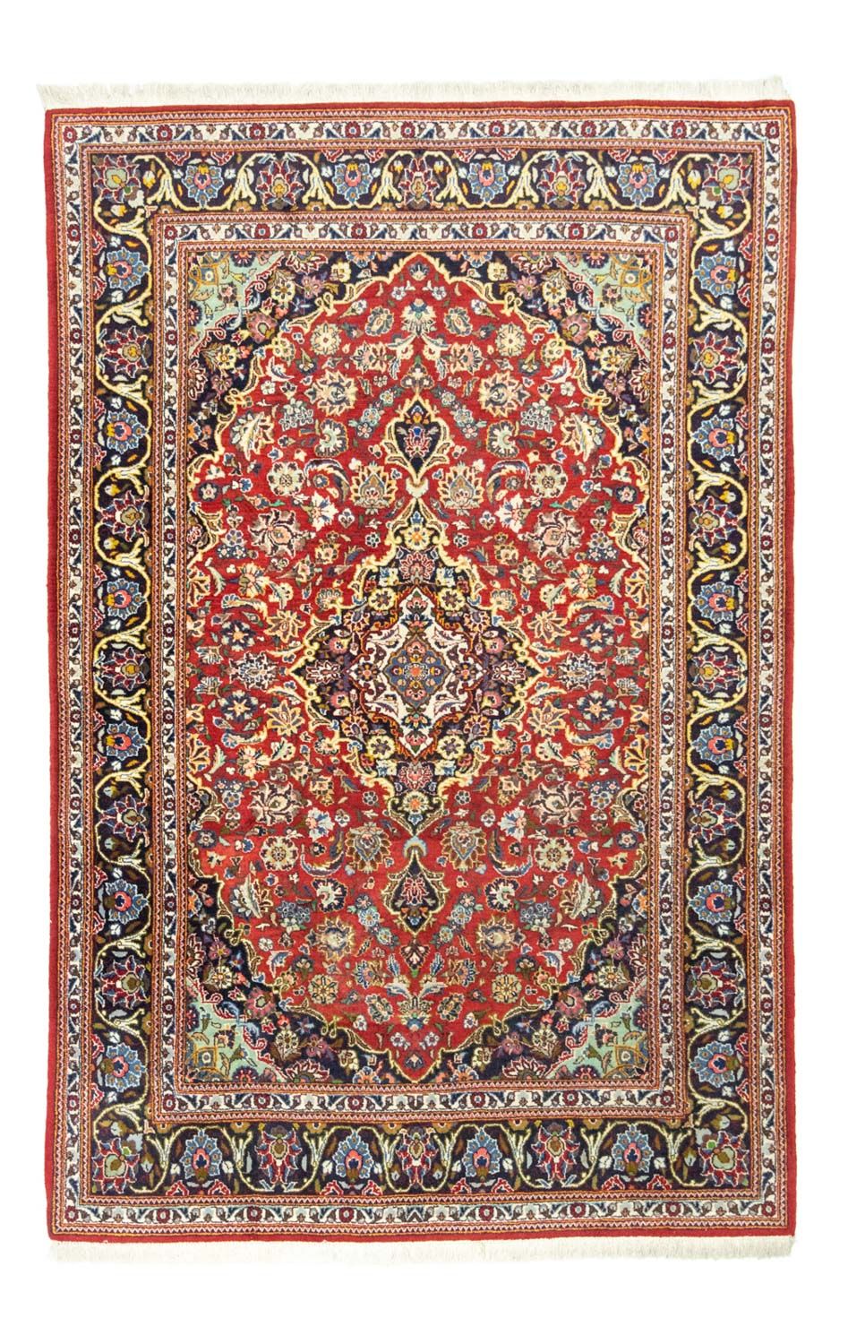 Tappeto Persero - Keshan - 214 x 144 cm - rosso