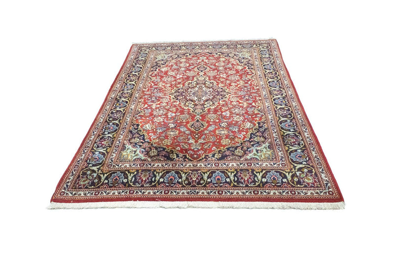 Tappeto Persero - Keshan - 214 x 144 cm - rosso