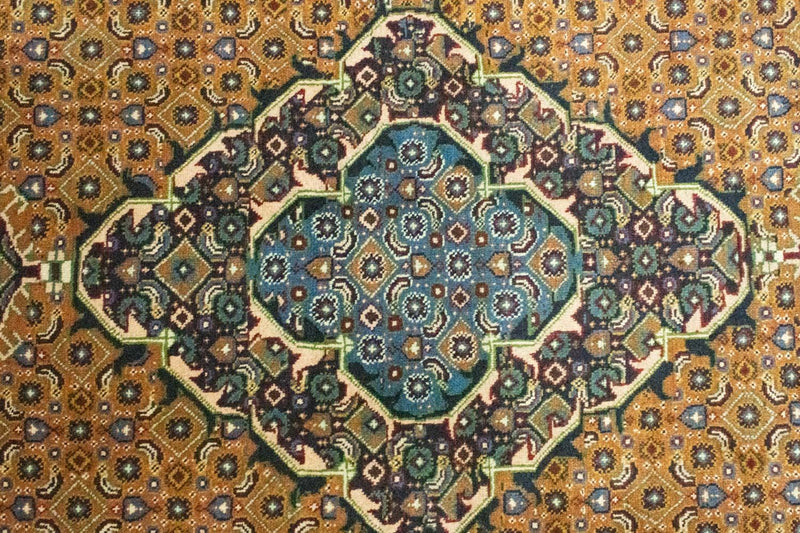 Tappeto Persero - Keshan - 307 x 198 cm - ruggine