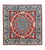 Tappeto Persero - Classico quadrato  - 208 x 202 cm - rosso