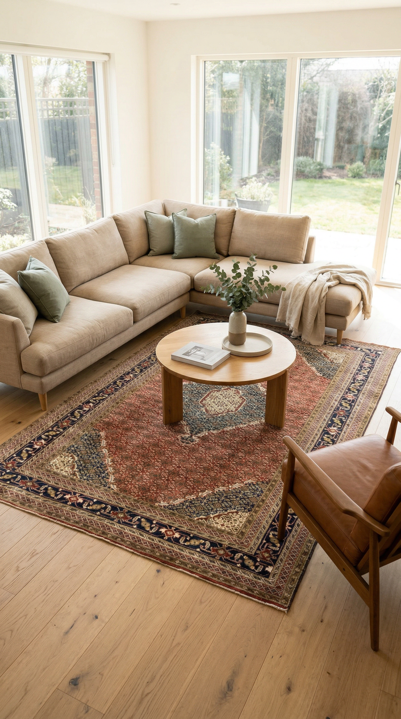 Tappeto Persero - Classico - 283 x 194 cm - rosso