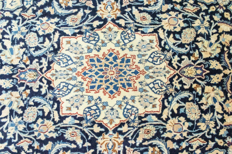 Tappeto Persero - Nain - Reale - 227 x 138 cm - blu scuro