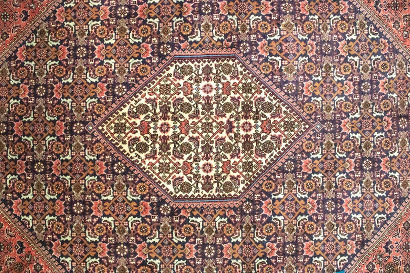 Tappeto Persero - Bidjar - 314 x 208 cm - blu