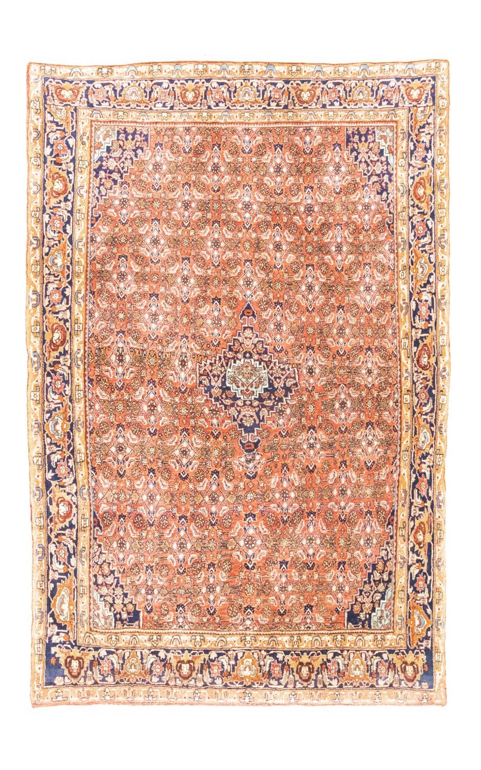 Tappeto Persero - Bidjar - 222 x 150 cm - ruggine