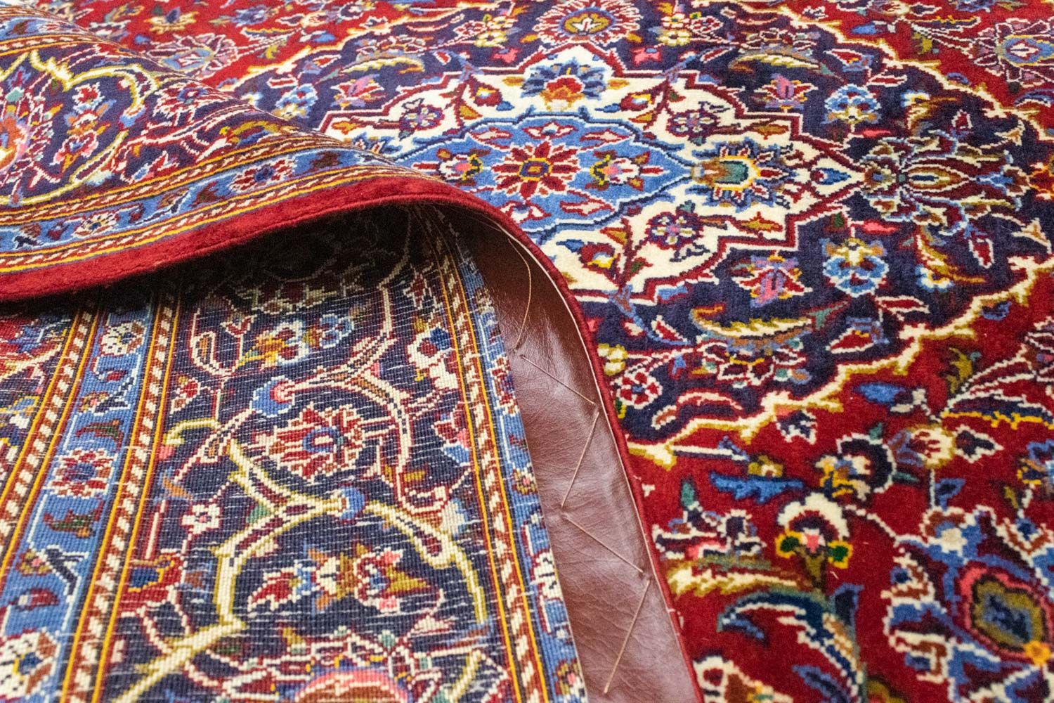 Tappeto Persero - Keshan - 222 x 140 cm - rosso