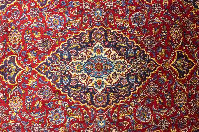 Tappeto Persero - Keshan - 222 x 138 cm - rosso