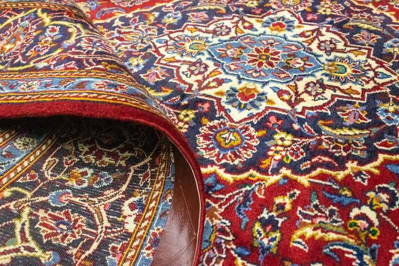 Tappeto Persero - Keshan - 222 x 138 cm - rosso
