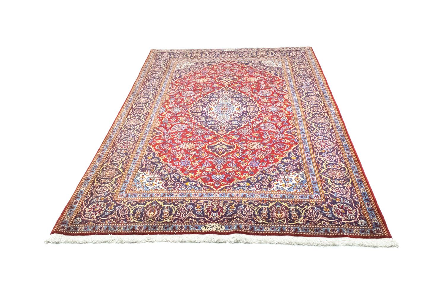 Tappeto Persero - Keshan - 222 x 138 cm - rosso