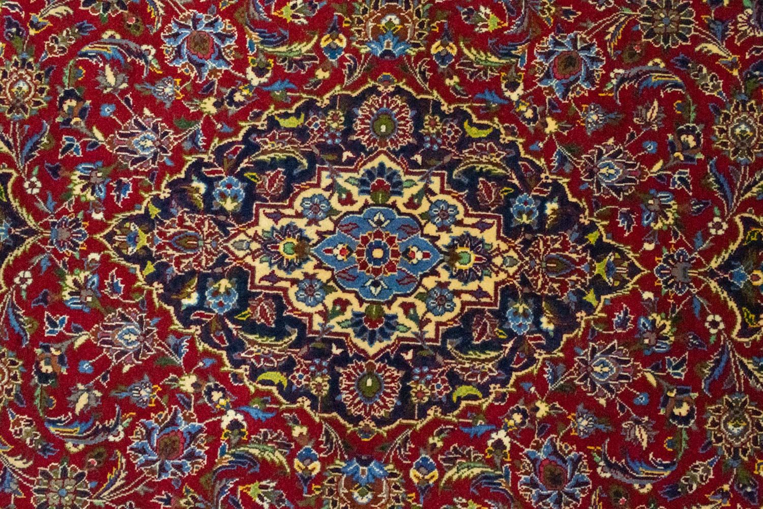Tappeto Persero - Keshan - 228 x 142 cm - rosso