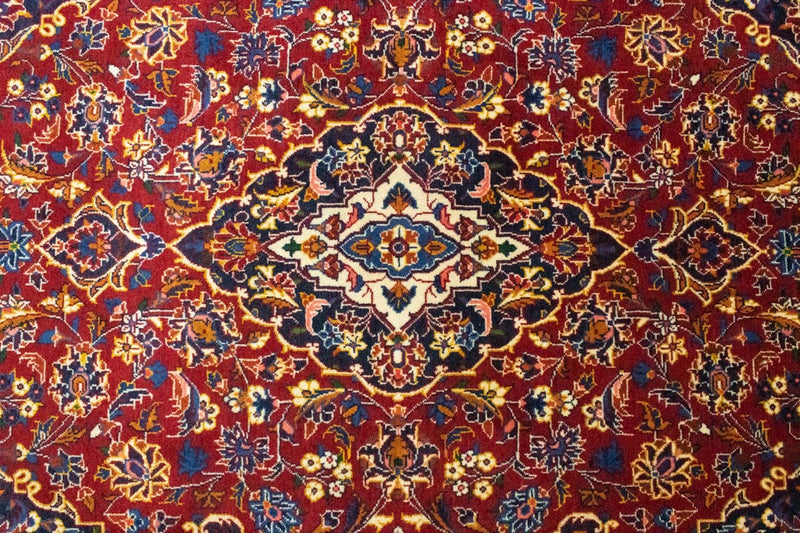 Tappeto Persero - Keshan - 210 x 135 cm - rosso