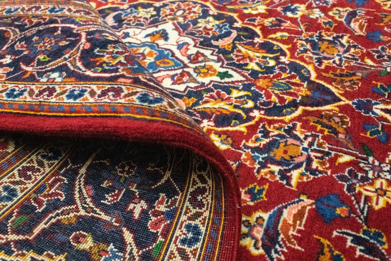 Tappeto Persero - Keshan - 210 x 135 cm - rosso