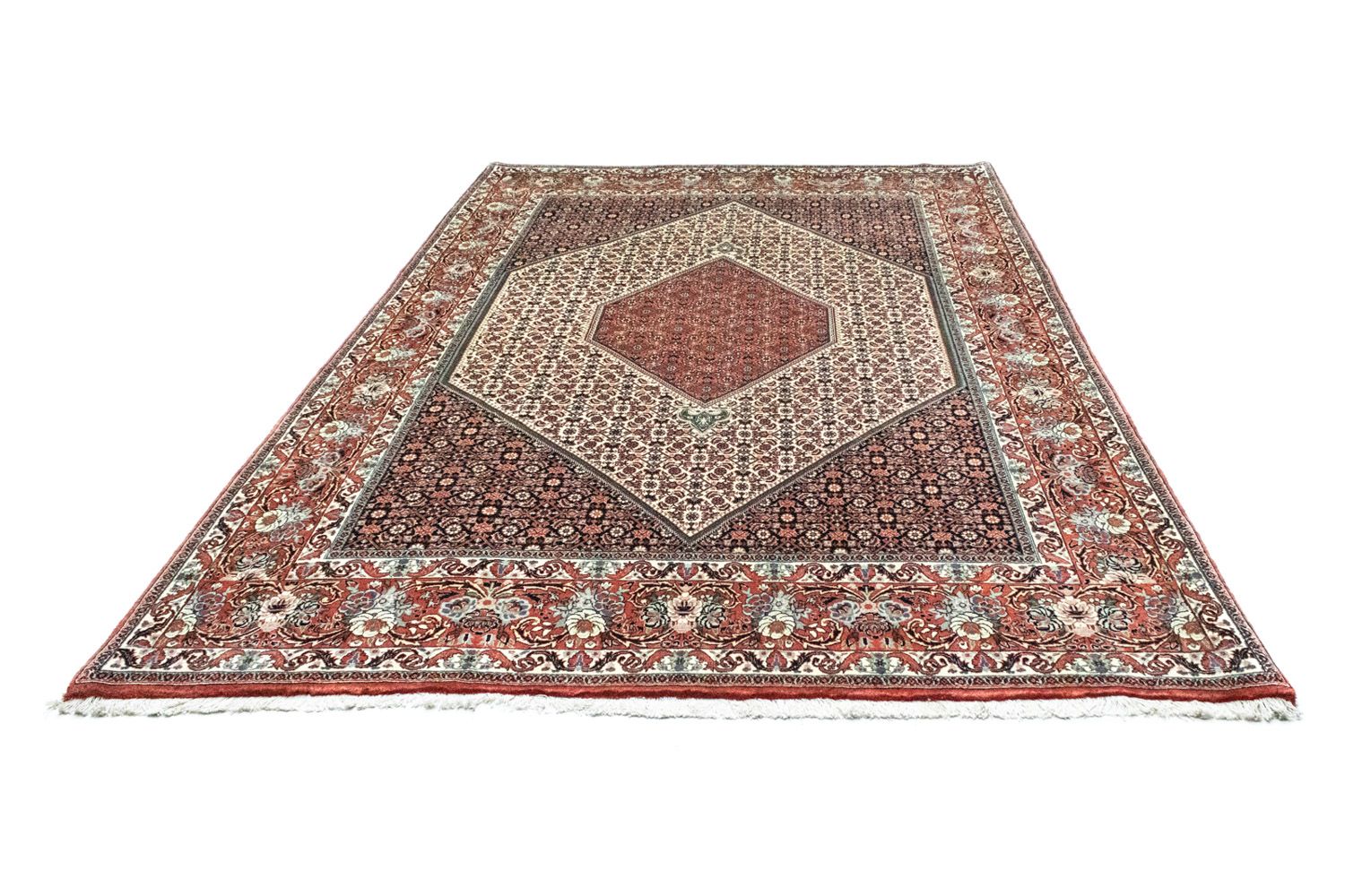 Tappeto Persero - Bidjar - 300 x 199 cm - rosso