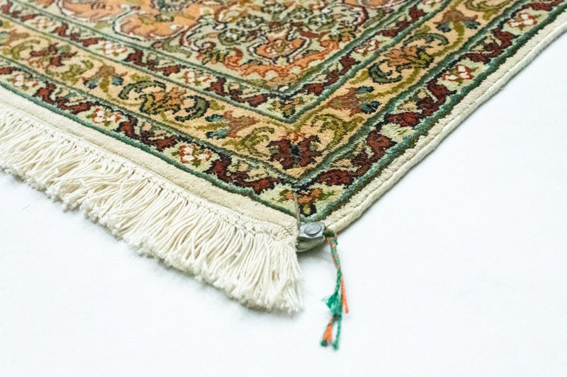 Tappeto di seta - Seta del Kashmir - 308 x 217 cm - beige