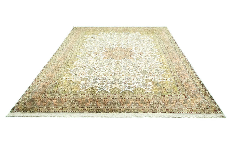 Tappeto di seta - Seta del Kashmir - 308 x 217 cm - beige