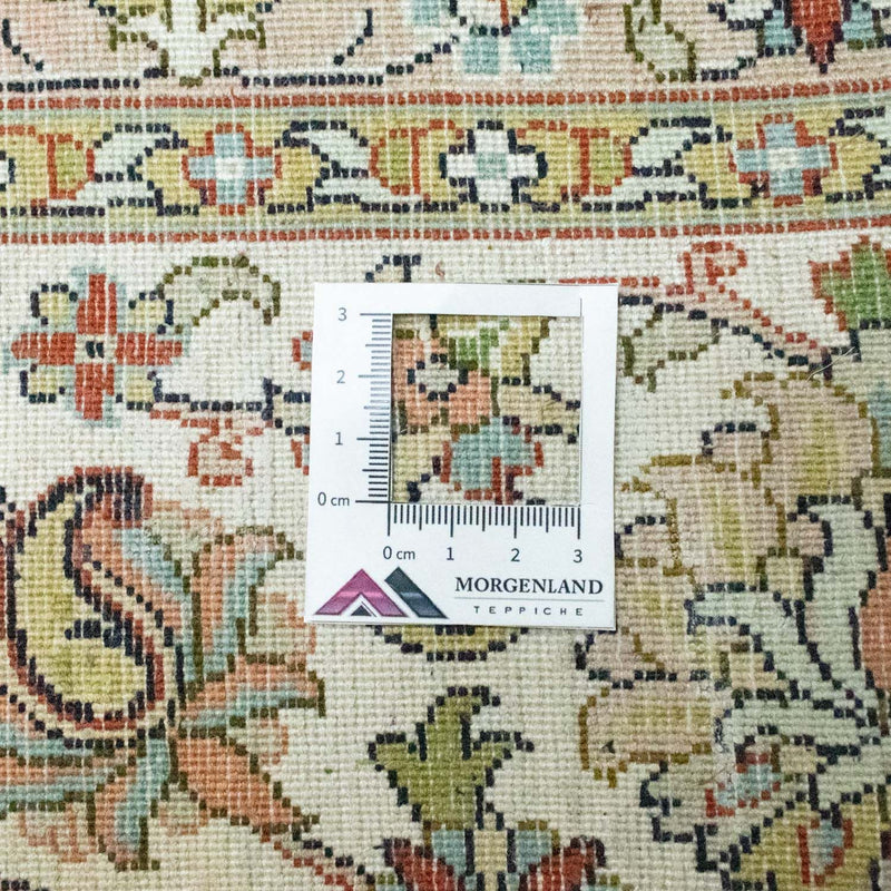 Tappeto di seta - Seta del Kashmir - 274 x 184 cm - beige