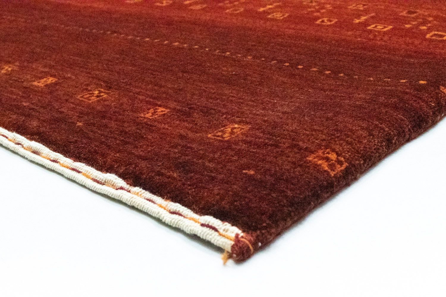 Tappeto Gabbeh - Loribaft Persero - 301 x 198 cm - rosso
