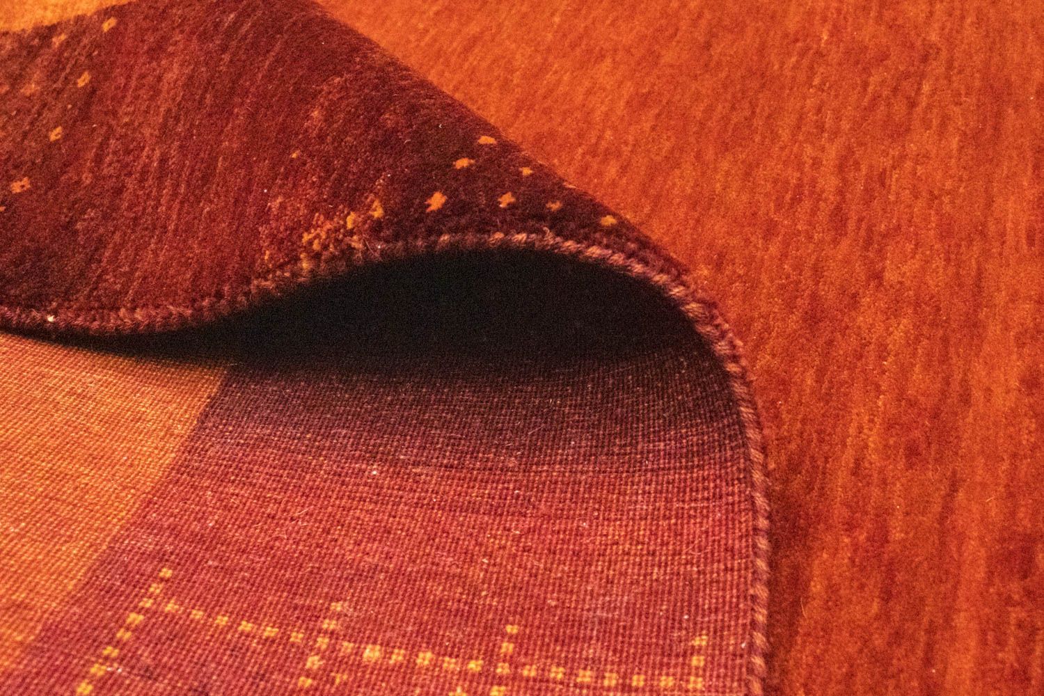 Tappeto Gabbeh - Loribaft Persero - 301 x 198 cm - rosso