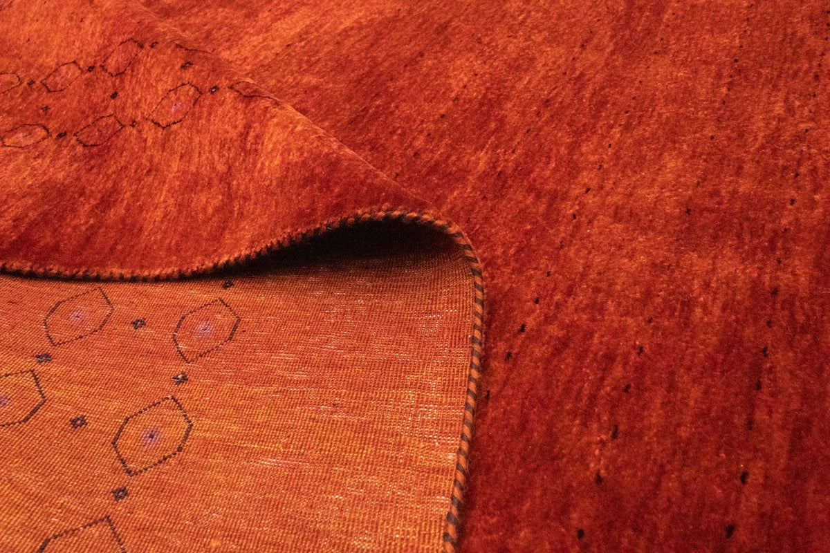 Tappeto Gabbeh - Indus - 244 x 177 cm - rosso