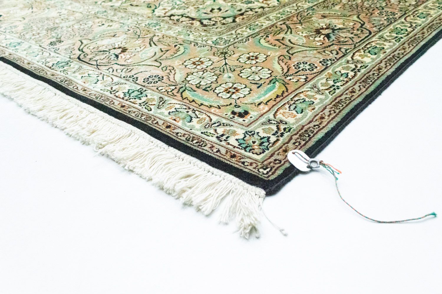 Tappeto di seta - Seta del Kashmir - 311 x 213 cm - blu