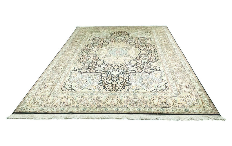 Tappeto di seta - Seta del Kashmir - 311 x 213 cm - blu