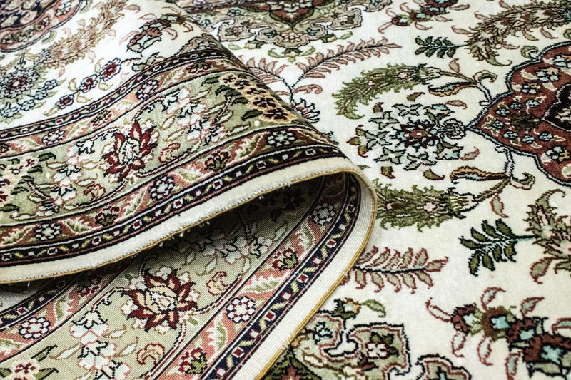 Tappeto corsia Tappeto orientale - Hereke - 305 x 76 cm - beige