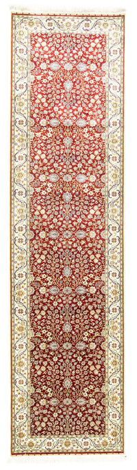 Tappeto corsia Tappeto orientale - Hereke - 300 x 78 cm - rosso