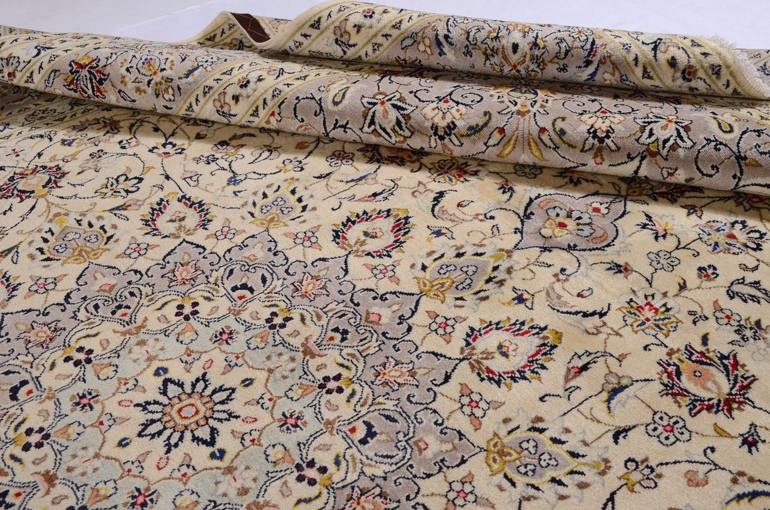 Tappeto Persero - Keshan - 351 x 253 cm - beige