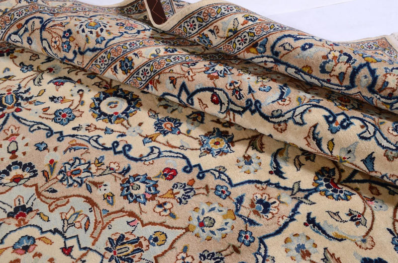 Tappeto Persero - Keshan - 379 x 241 cm - beige