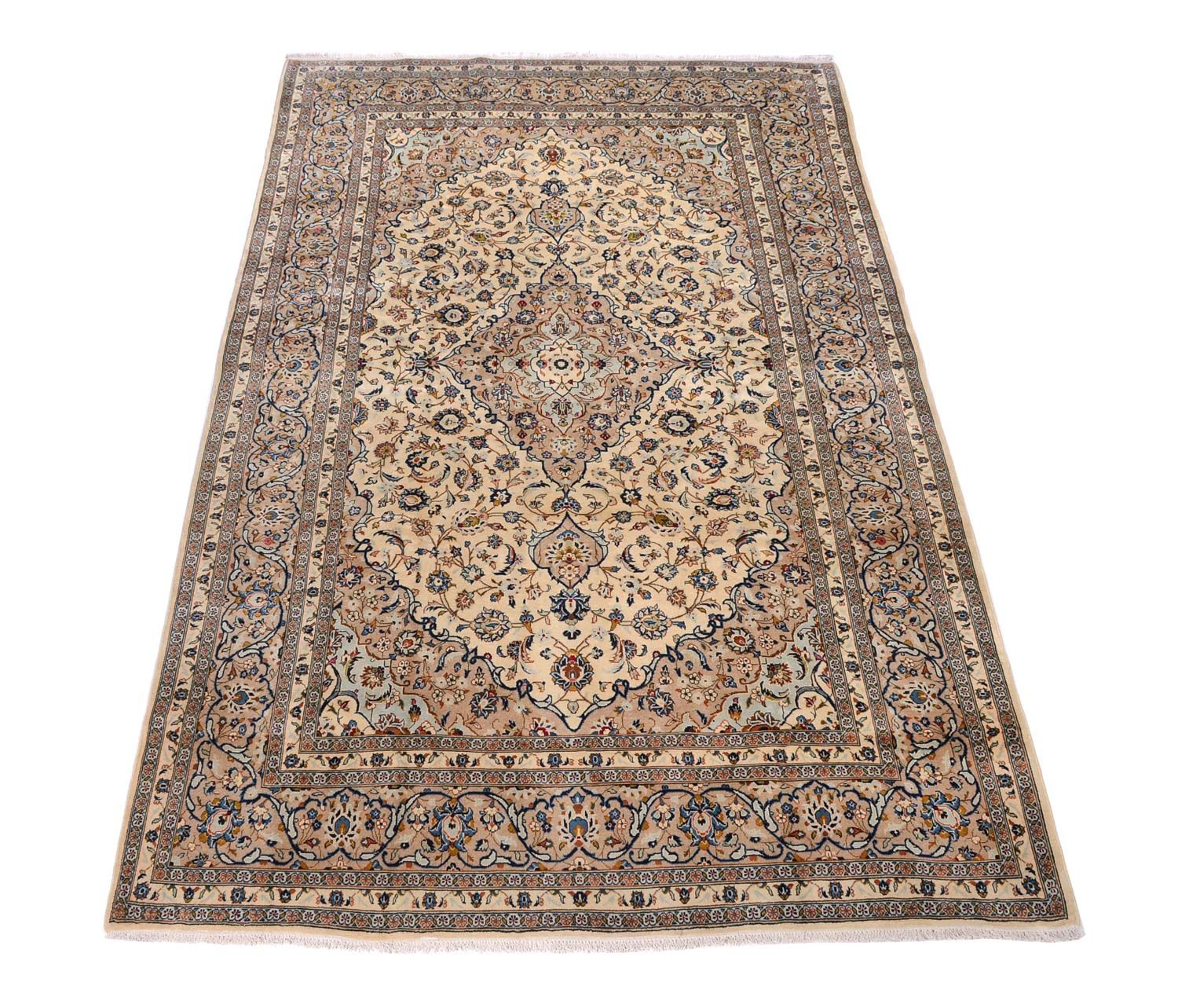Tappeto Persero - Keshan - 379 x 241 cm - beige