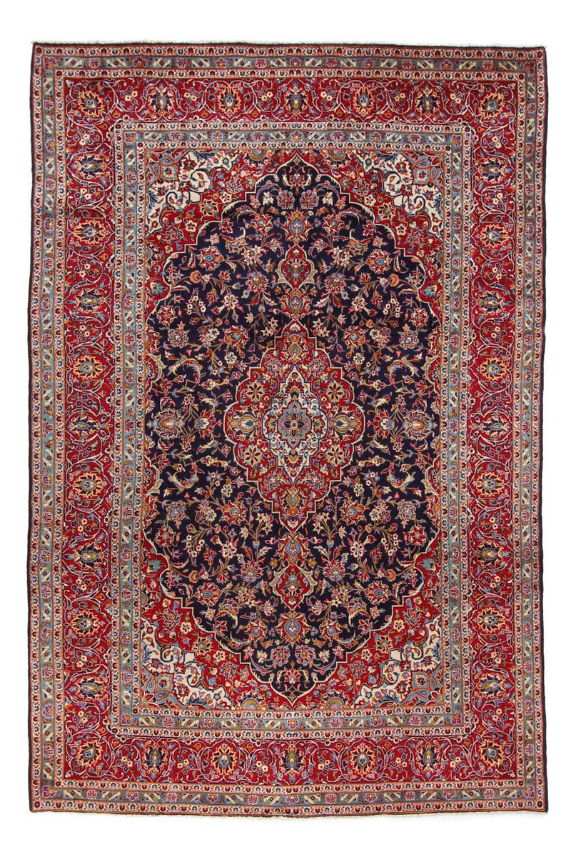 Tappeto Persero - Keshan - 368 x 246 cm - blu