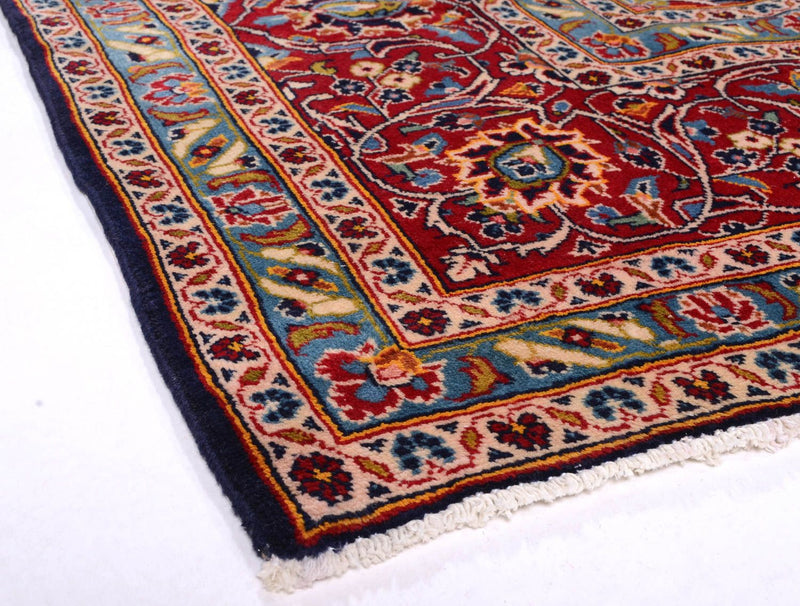 Tappeto Persero - Keshan - 368 x 246 cm - blu
