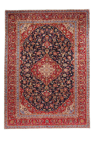 Tappeto Persero - Keshan - 403 x 290 cm - blu