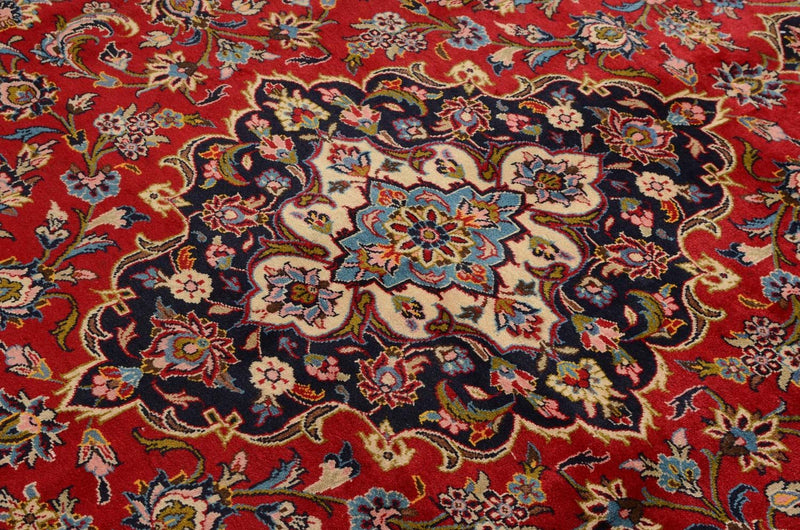 Tappeto Persero - Keshan - 352 x 245 cm - rosso