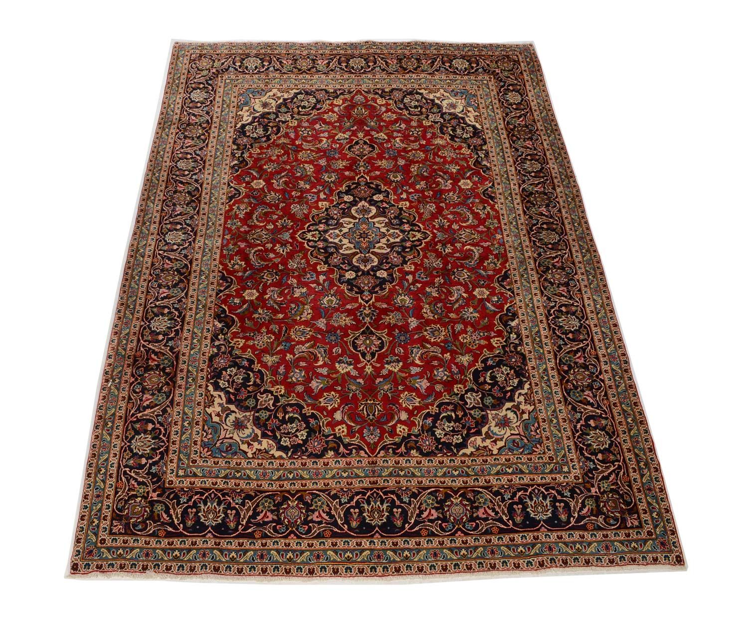 Tappeto Persero - Keshan - 352 x 245 cm - rosso