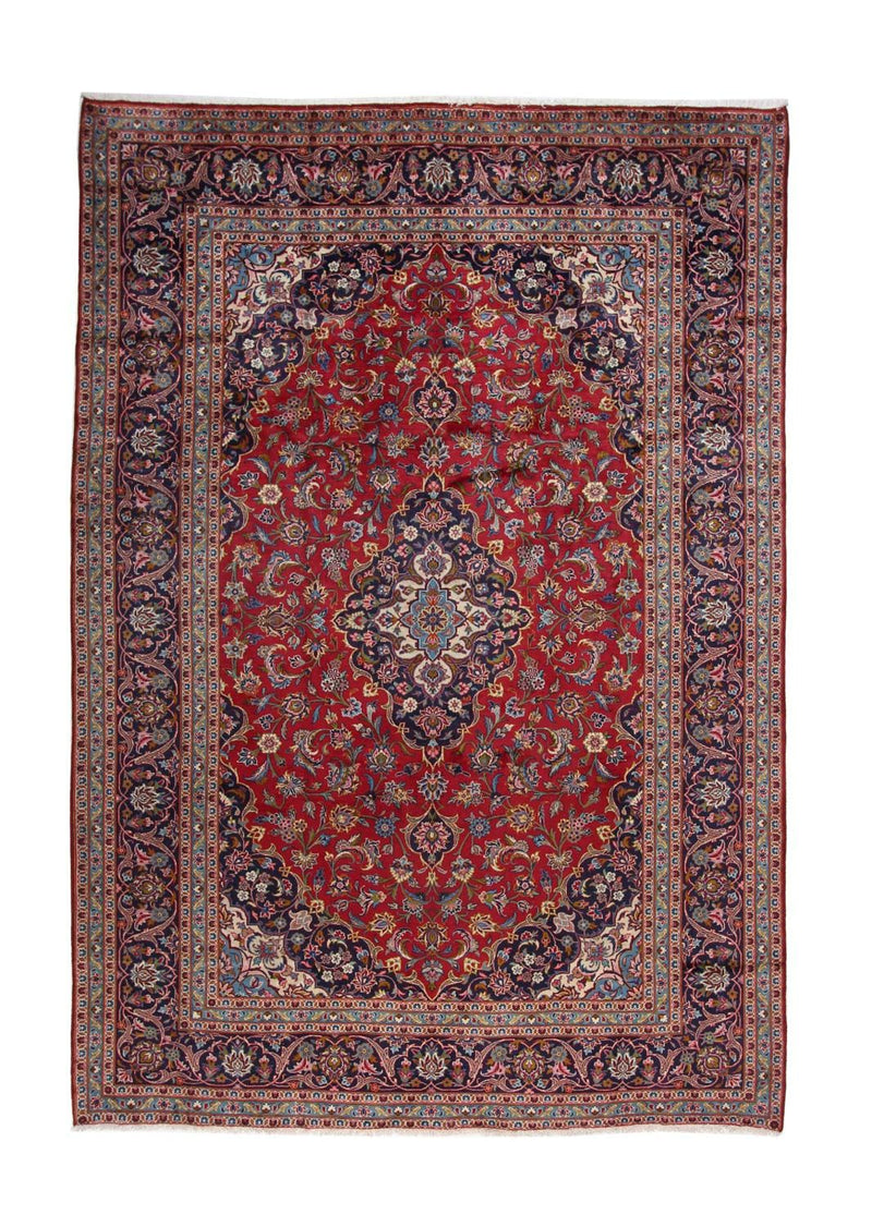 Tappeto Persero - Keshan - 353 x 244 cm - rosso