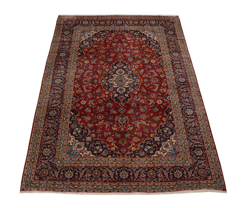 Tappeto Persero - Keshan - 353 x 244 cm - rosso