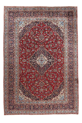 Tappeto Persero - Keshan - 357 x 246 cm - rosso