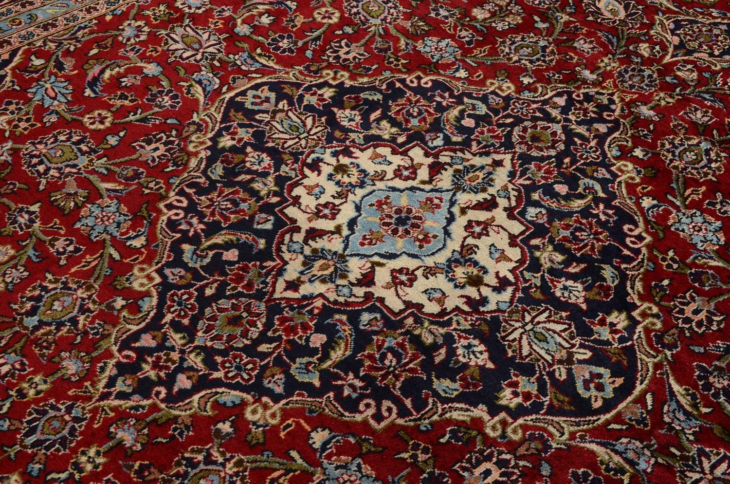 Tappeto Persero - Keshan - 357 x 246 cm - rosso