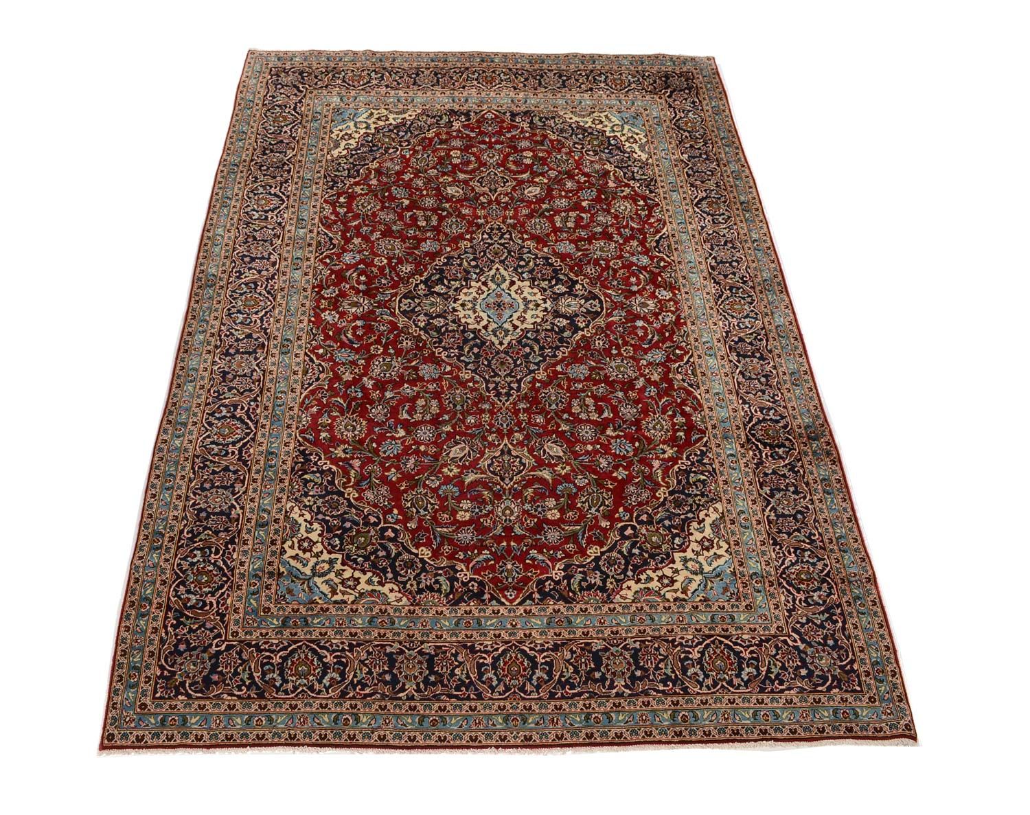 Tappeto Persero - Keshan - 357 x 246 cm - rosso