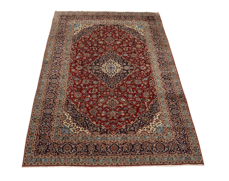 Tappeto Persero - Keshan - 357 x 246 cm - rosso