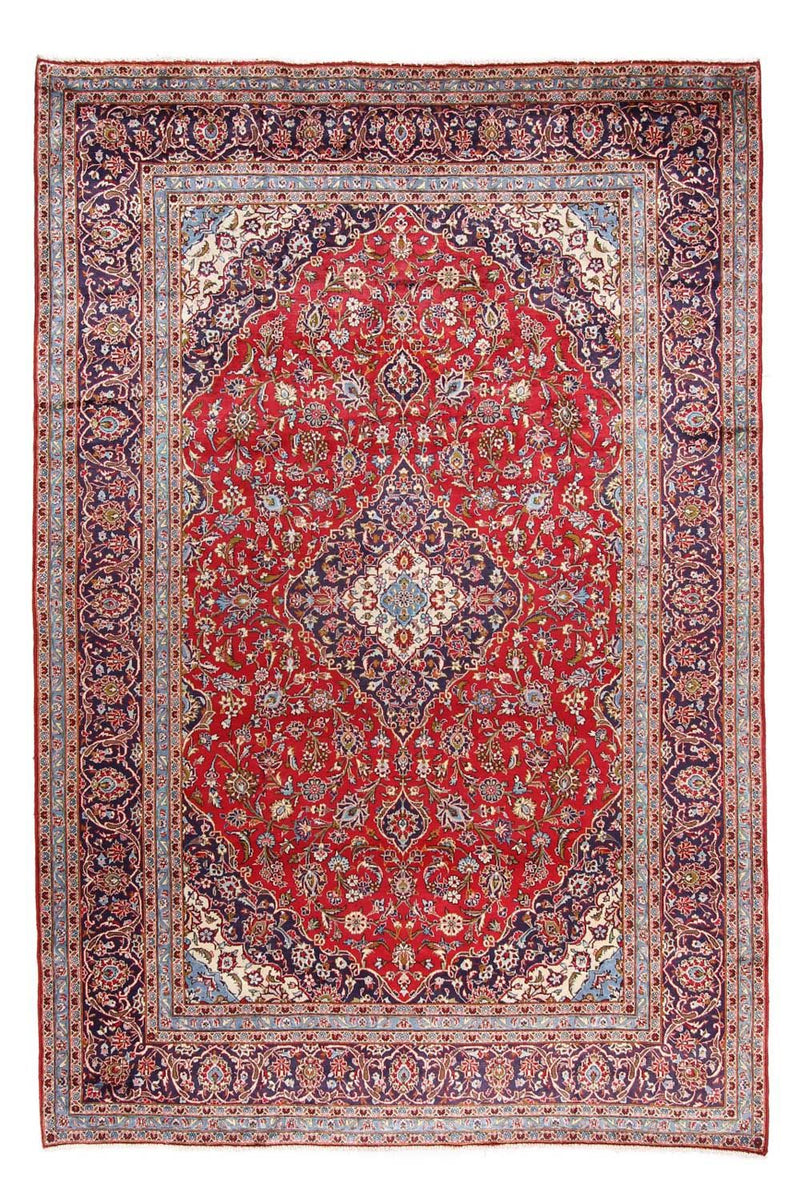 Tappeto Persero - Keshan - 366 x 244 cm - rosso