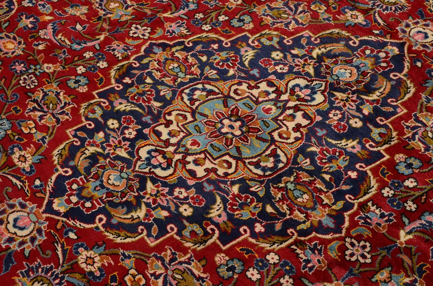 Tappeto Persero - Keshan - 358 x 240 cm - rosso
