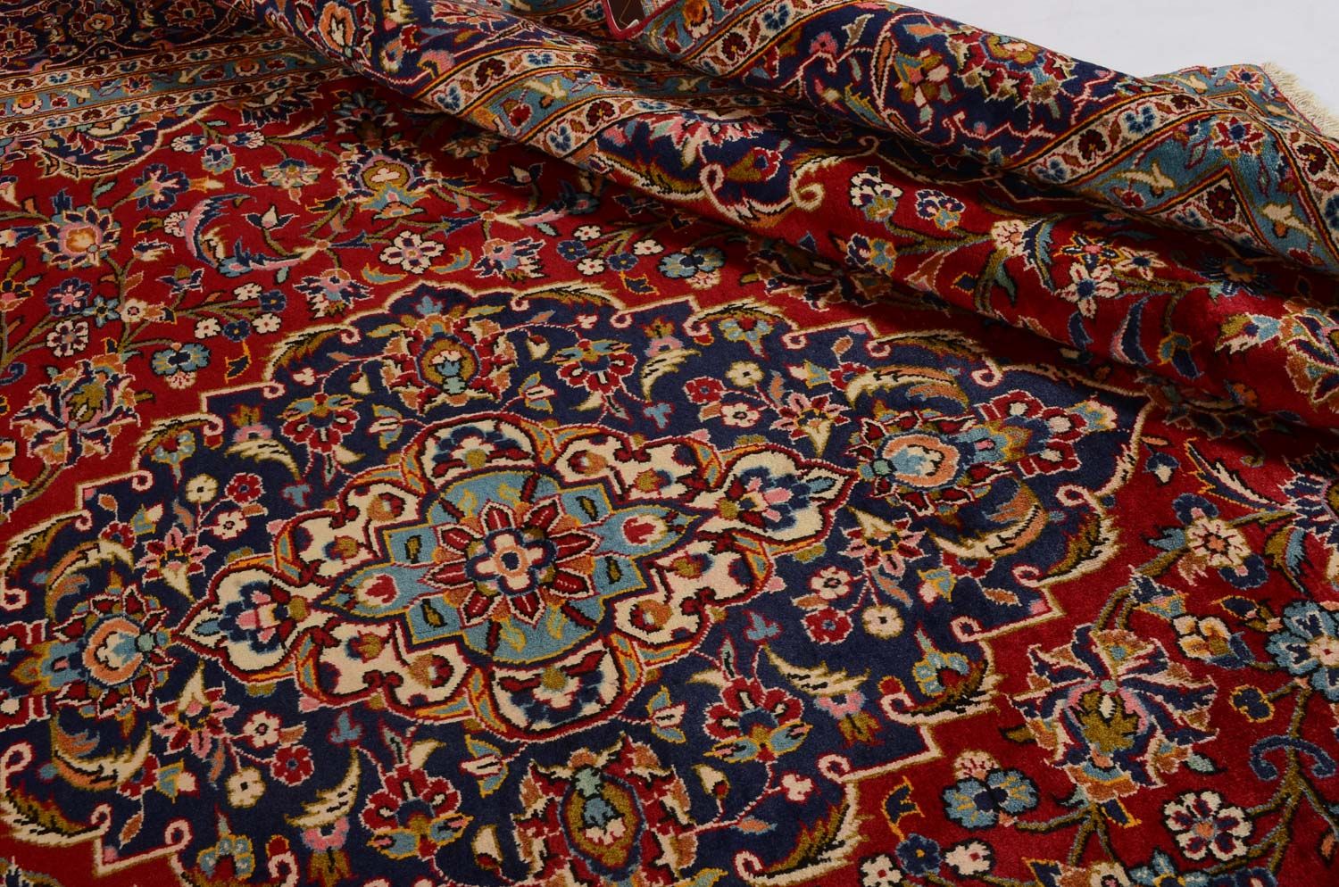 Tappeto Persero - Keshan - 358 x 240 cm - rosso