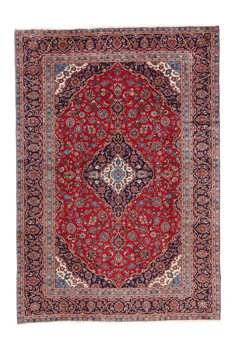 Tappeto Persero - Keshan - 345 x 237 cm - rosso