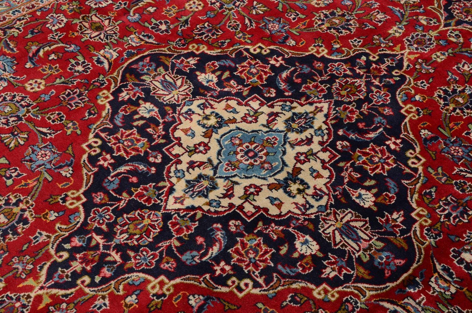 Tappeto Persero - Keshan - 345 x 237 cm - rosso