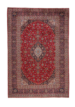 Tappeto Persero - Keshan - 359 x 242 cm - rosso