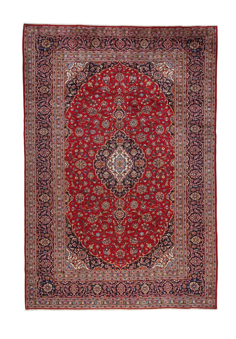 Tappeto Persero - Keshan - 359 x 242 cm - rosso