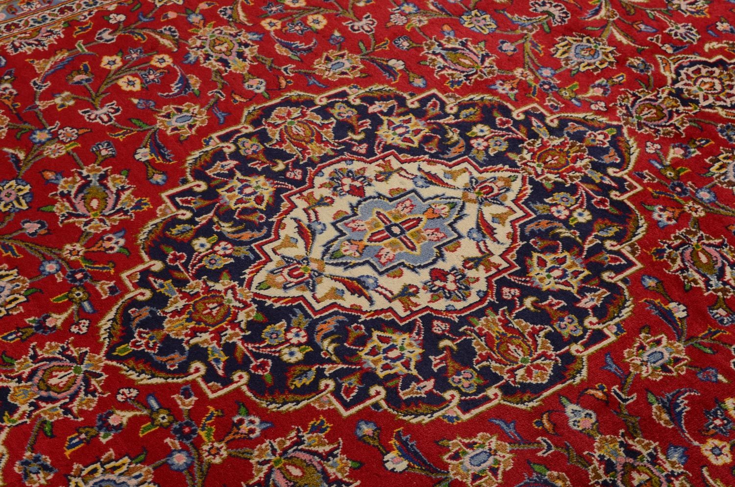 Tappeto Persero - Keshan - 359 x 242 cm - rosso