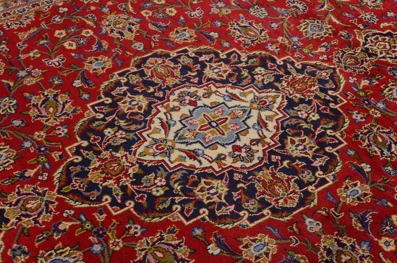 Tappeto Persero - Keshan - 359 x 242 cm - rosso