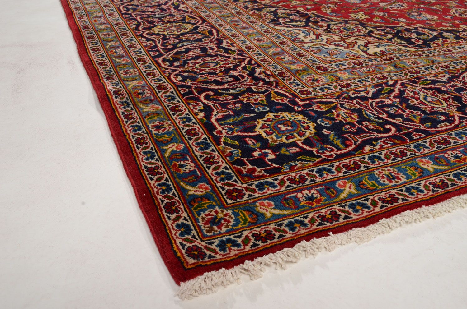 Tappeto Persero - Keshan - 359 x 242 cm - rosso